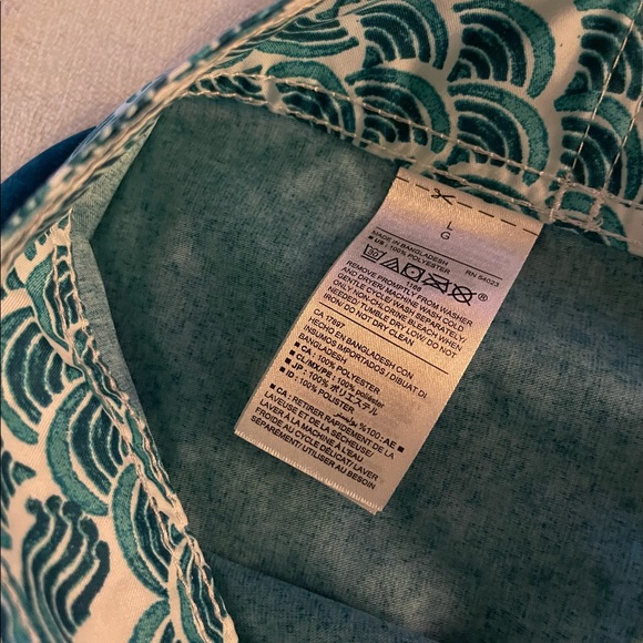 NWOT Old Navy Mens L Swim Trunks Board Shorts - 9” inseam - Picture 4 of 7